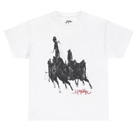 NWT Cactus Jack By Travis Scott Circus Maximus Live Tee White XL - Picture 1 of 7